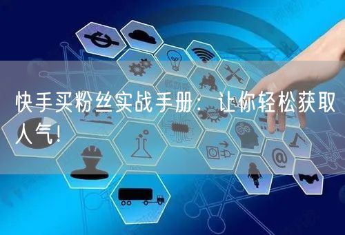 快手买粉丝实战手册：让你轻松获取人气！